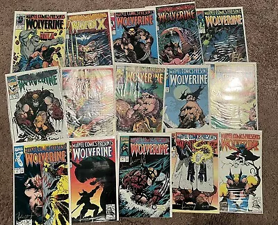 Marvel Comics Presents Wolverine 1990s Comic Book Lot Sam Keith Signatures • $35