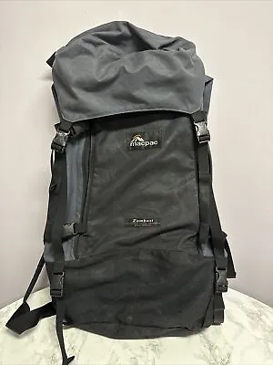 Macpac Zambesi Black Backpack Rucksack Bag - FREE UK POSTAGE • £55.99