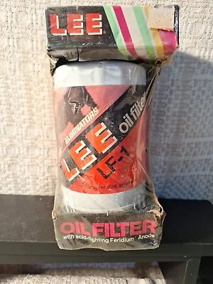 NEW SEALED NOS VINTAGE VTG LEE OIL FILTER #LF-1 OIL FILTER Datsun Ford Chrysler • $15.99