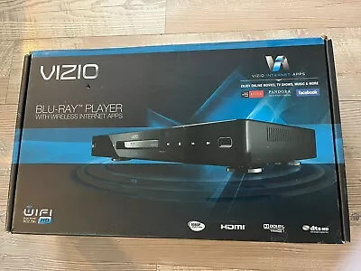 NEW IN BOX ViIZIO  VBR231 Blu-Ray Player W/Wireless Internet Apps • $79.99