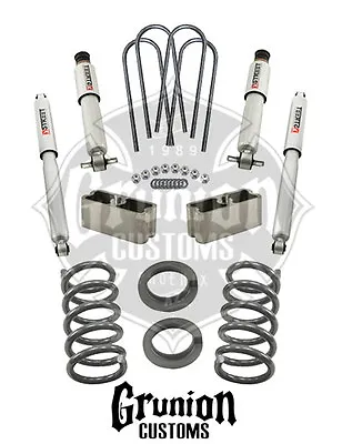 Chevy S10 Standard Cab 1982-2004 3/3 Lowering Kit W/Performance Shocks Belltech • $520