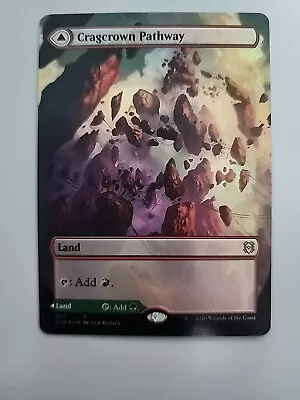 MTG Cragcrown/Timbercrown Pathway Zendikar Rising 287 Foil Borderless Rare • $7.49