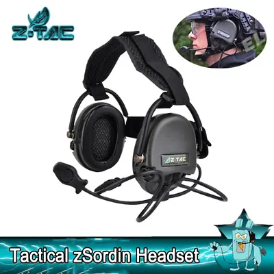 Z Tactical Z-TAC ZLIBERATOR II Headset Pickup And Anti Noise For Baofeng Kenwood • $65.54