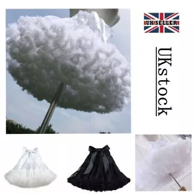 £10.99 • Buy Women Vintage Petticoat Crinoline Underskirt Rockabilly Swing Tutu Skirt Cosplay