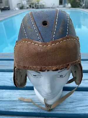 1900s Antique Leather Football Helmet • $20