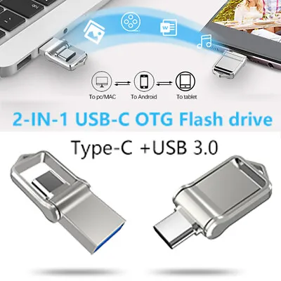 2TB 1TB USB 3.0 Type C OTG Flash Drive Memory Stick Thumb Pen For PC Samsung AU • $35.99