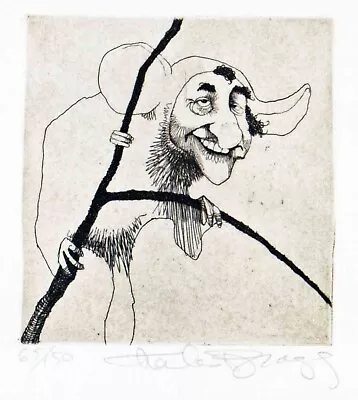 Charles Bragg: The Monkey. Limited To 150 Copies SIGNED BY BRAGG. Matted Framed • $50