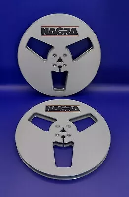 Nagra Reel To Reel Tape Spools 7  3D Printed (Plastic) • £34.99