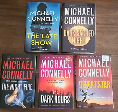 Lot Of All 5 Renee Ballard Series HC Books By Michael Connelly  FREE SHIPPING • $27.86