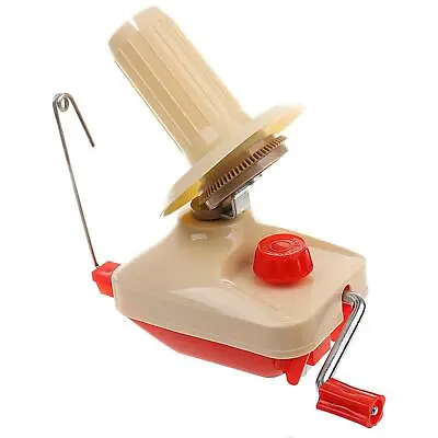 Yarn Winder Fiber Hand Operated Wool Skein Ball Holder Machine For Beginners • £19.97