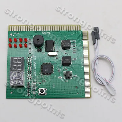 4-Digit Card PC Analyzer Diagnostic Motherboard POST Tester Computer PC PCI ISA • $8.74