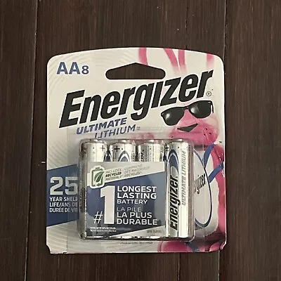 Energizer Ultimate Lithium AA Batteries - 8 Pack • $18