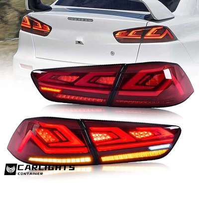 $289.99 • Buy LED Tail Lights For Lancer & EVO X 08-20 W/3D Scanning Dynamic Animation