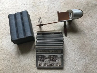 £195 • Buy Underwood & Underwood Stereoscope Viewer And 75 Pictures