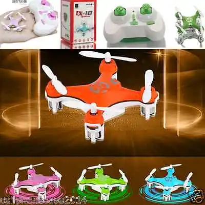 Cheerson CX-10 Mini 2.4G 4CH 6 Axis RC Quadcopter Helicopter LED Light RTF Drone • $20.99