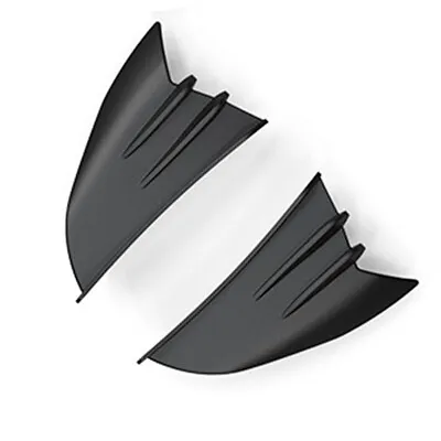 Motorcycle Winglet Air Deflector Spoiler Wing Kit Front Fairing Trim Accessories • $15.20