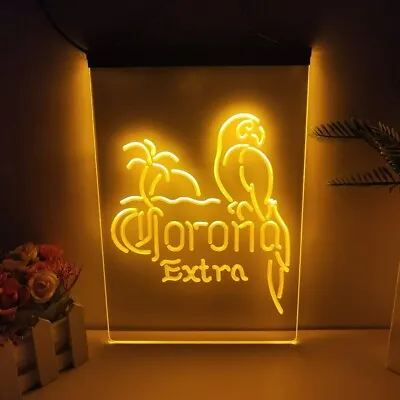 Corona Beer Bar Pub Club Man Cave LED Neon Light Sign Room Home Wall Art Décor • $39.99