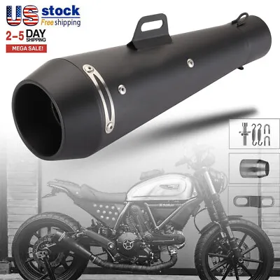 M4 Motorcycle Exhaust Muffler Pipe Exhaust Cool For GSXR 750 YZF R6 Universal • $45.99