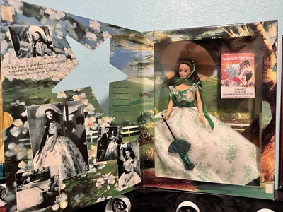 $49.95 • Buy Vintage 1994 Barbie SCARLETT O'HARA Gone With The Wind Organza Gown Mattel 12997