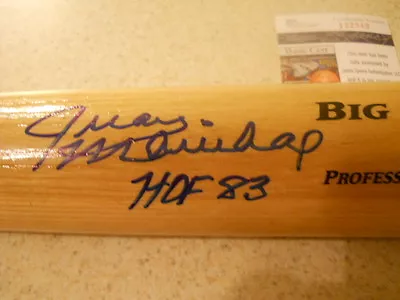 Juan Marichal SF Giants LA Dodgers Red Sox HOF 83 Signed Bat JSA • $55.99