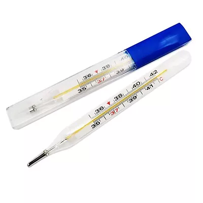 2ml Accuracy Thermometer Mercury-Free Dual Scale Classic Traditional Digital Lot • $1.89