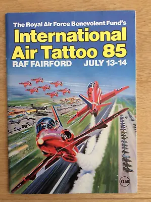 £4.15 • Buy Royal International Air Tattoo Riat Raf Fairford 1985 Air Show Programme