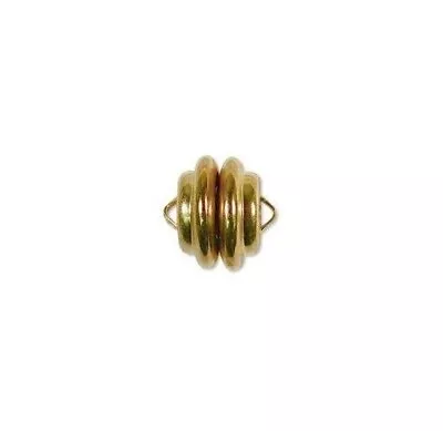 $42.70 • Buy 12  MAGNETIC CLASPS Mag-Lok Gold Plated 11mmx11mm ~ Super Strong Made In USA