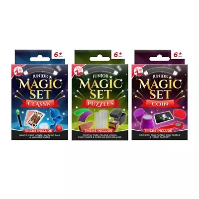 Kids Magic Set Amazing Magic Trick Children Magic Classic Puzzles Coin Wholesale • £8.04