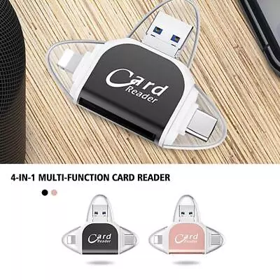 2024 Multi Port 4in1 Universal SD TF Card Reader USB SD Memory Card Reader Sell • $15.50