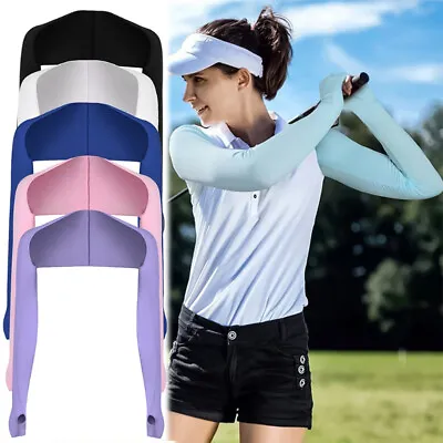 $8.95 • Buy Cooling Breathable Shawl Sun Protection Shoulder Sleeves Arm Cover For Men Women