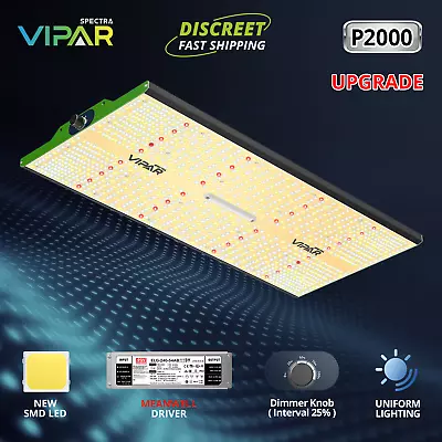 2024 Upgrade VIPARSPECTRA P2000 LED Grow Light Sunlike Full Spectrum Indoor Veg • $249.99