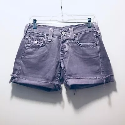 NEW True Religion ‘Jayde’ Boyfriend Short (Purple Haze Size 24) • $55