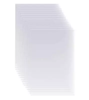 15 Pack 6 Mil Clear Mylar Stencil Sheets 12  X 24  Blank Stencils Reusable Te... • $21.83