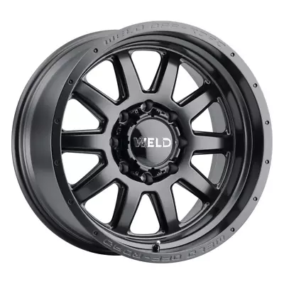 WELD OFF-ROAD Stealth W101 17X9 5X114.3/5X127 Offset -12 Satin Black (Qty Of 4) • $1180