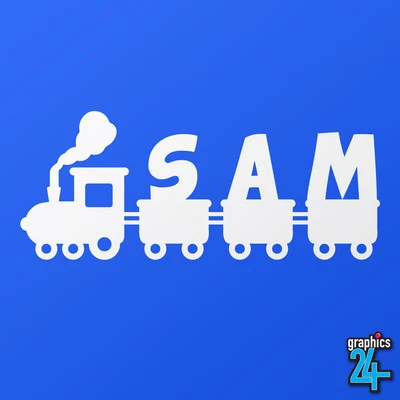 £13.99 • Buy Personalised Custom Children's Boys Toy Train Wall Art Vinyl Graphic Sticker