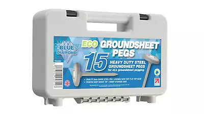 £12.99 • Buy Metal Groundsheet Pegs (box 15 ) From Outdoor Revolution