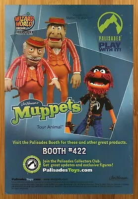2003 Palisades Muppets Action Figures Print Ad/Poster Animal Statler Waldorf Art • $14.99