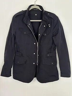 MONTECORE Men's Outerwear Utility Jacket Size IT 46 / US Small Dark Blue • $149