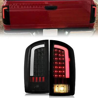 Fits 2002-2006 03-06 Dodge Ram 1500 2500 3500 LED Tail Lights Brake Lamps Smoke • $100.99