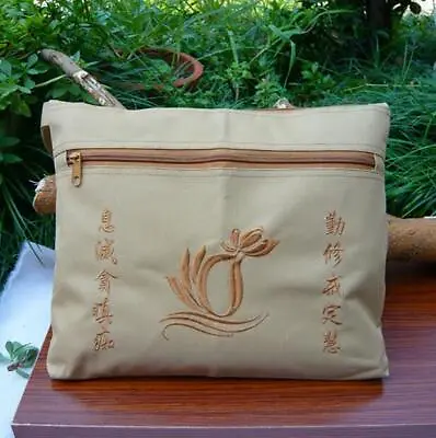 New Buddhist Monk Bag For Kesa Haiqing Robes Buddhism Lay Embroidery Handbag • $16.06
