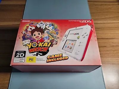 Nintendo 2DS Yo-kai Watch Bundle  LIMITED EDITION (complete) VGC  AUS • $350