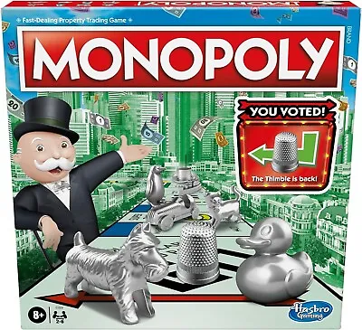 Monopoly Game Family Board Games For 2-6 Players CLASSIC Kids Toys Package Vary • £16.95