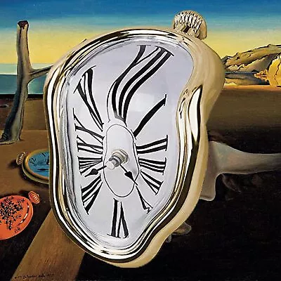 FAREVER Melting Clock Salvador Dali Watch Melted Clock For Decorative Home O... • $21.45