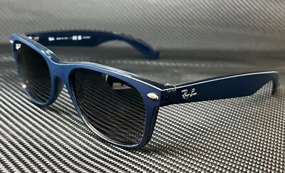 RAY BAN RB2132 660778 New Wayfarer Blue Men's Polarized 55 Mm Sunglasses • $162