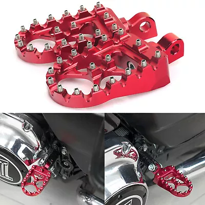 $29.88 • Buy Front/Rear MX Foot Pegs For Harley Chopper Dyna Sportster Fatboy V-Rod Touring