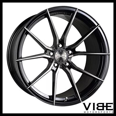 20  Vertini Rf1.2 Forged Black Concave Wheels Rims Fits Infinti G35 Sedan • $1800