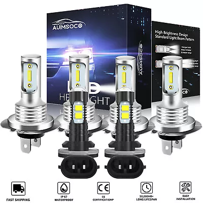 For 2012-2015 2016 2017 Hyundai Veloster 6K LED Headlight Hi/Lo+Fog Light Bulbs • $35.99