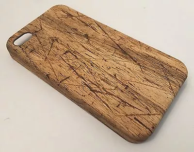 £13.99 • Buy Apple Iphone 4 4S Cover Case Protective Hard Back Wood Grain Wooden Oak Brown