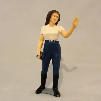 Schleich Person Human Stable Girl Groomer Woman Petting Standing 13436 Retired • £10