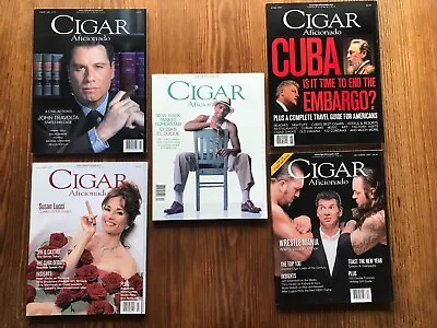 $35 • Buy Cigar Aficionado Magazines: Lot Of 5 - 1999 Issues - Like New